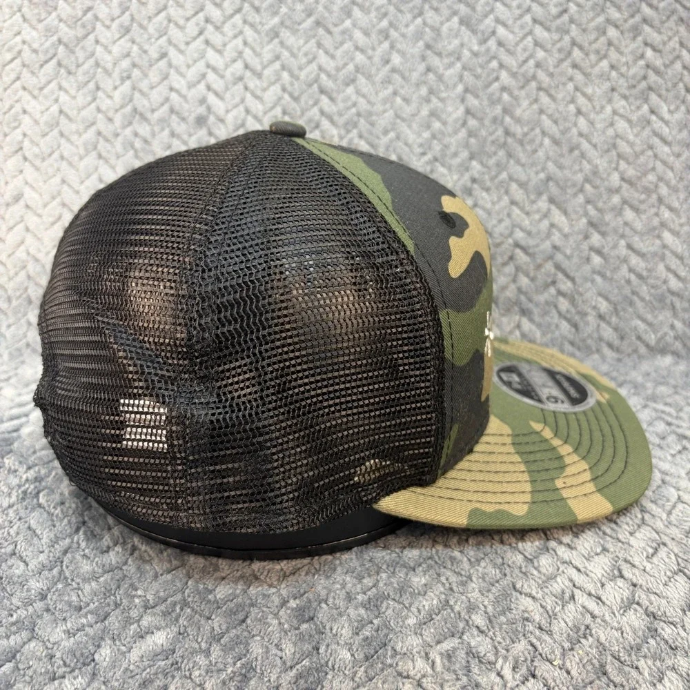 New Era 9FIFTY Snapback Hat Camo Walmart Facility Services Trucker Cap 2041